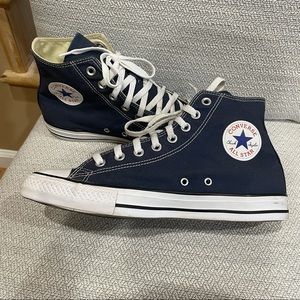Converse Chuck Taylor HIGH TOP Navy Shoe Men's 9.5